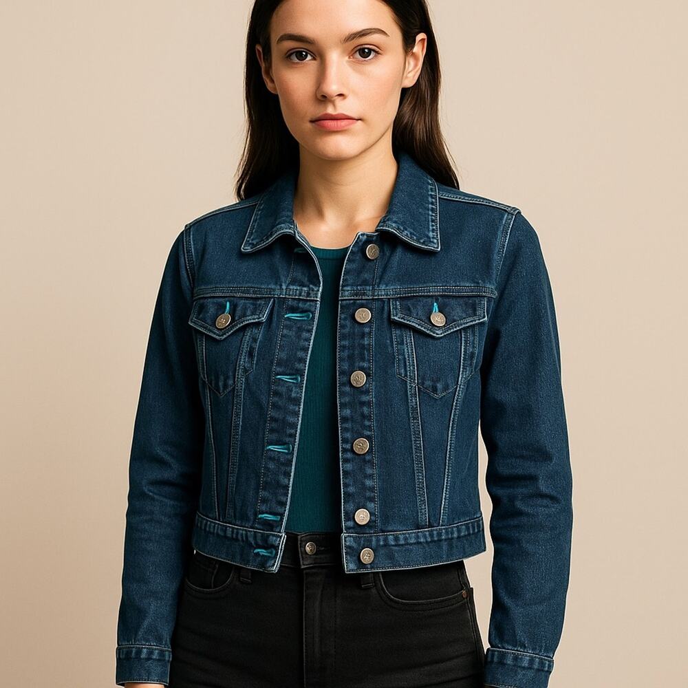 Vintage polo jeans company Ralph Lauren denim‎ collectible jacket-
